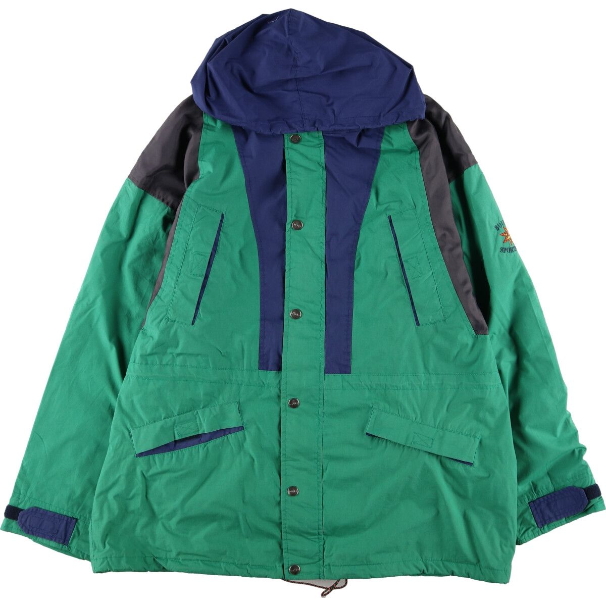 古着 BOUVIAC SPORTSWAR マウンテンパーカー シェルジャケット メンズXL /eaa371022 【中古】/eaa371022