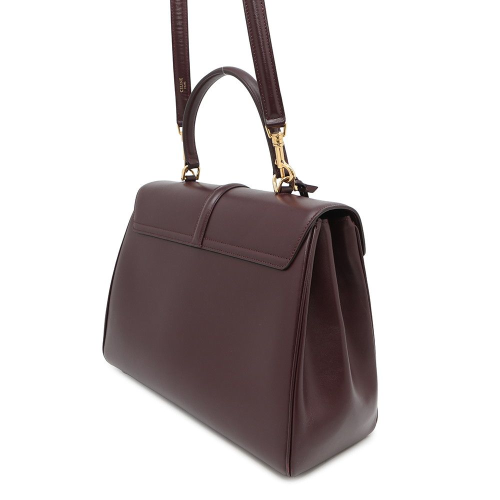 ◆VINTAGE◆【CELINE】16 セーズ*2way*ミディアム*ハンドバッグ セリーヌ ハンドバッグ 16 セーズ ミディアム レザー 187373