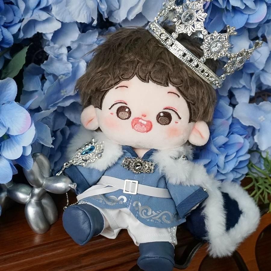 着せ替えぬいぐるみ 20cm 無属性 ぬいぐるみ 棉花娃娃 擬人 プリンス  