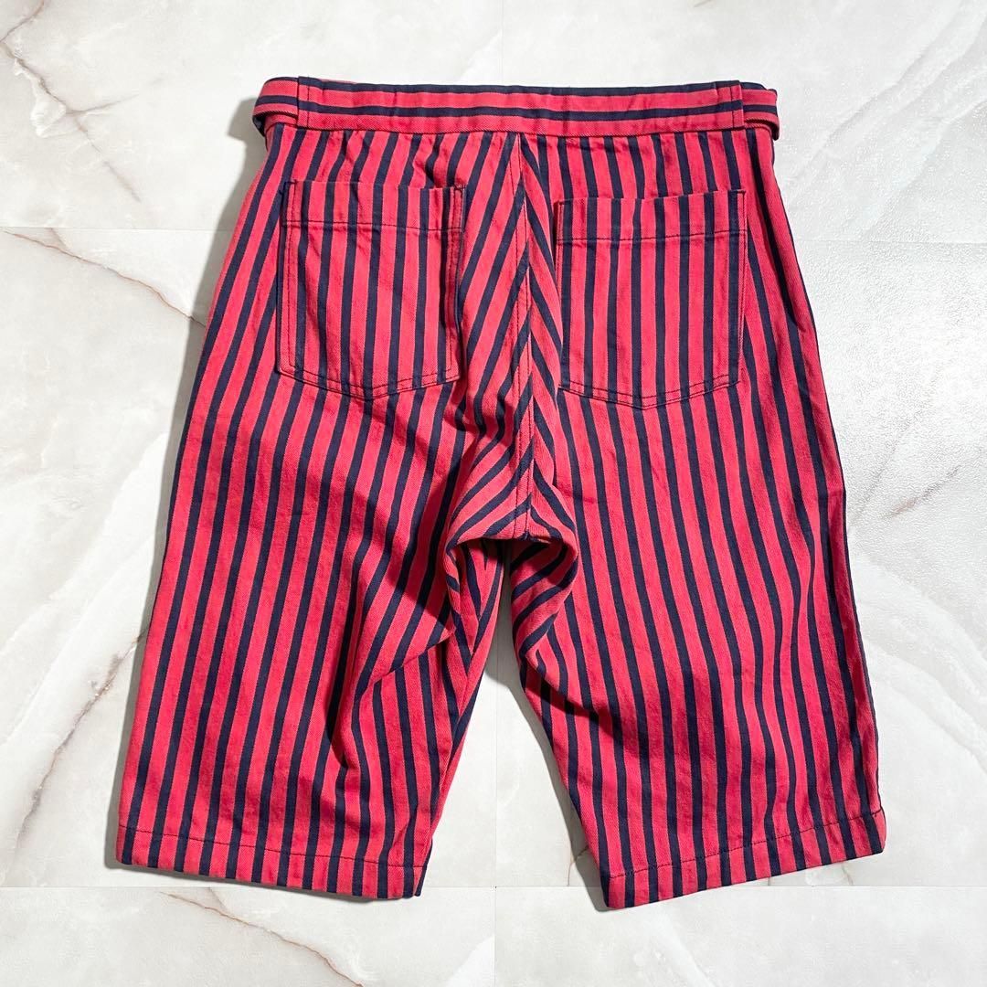 ss蛍光期 ストライプショーツS