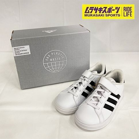 ムラスポ公式ADIDAS　GW6521　キッズシューズ　18cm　日焼け