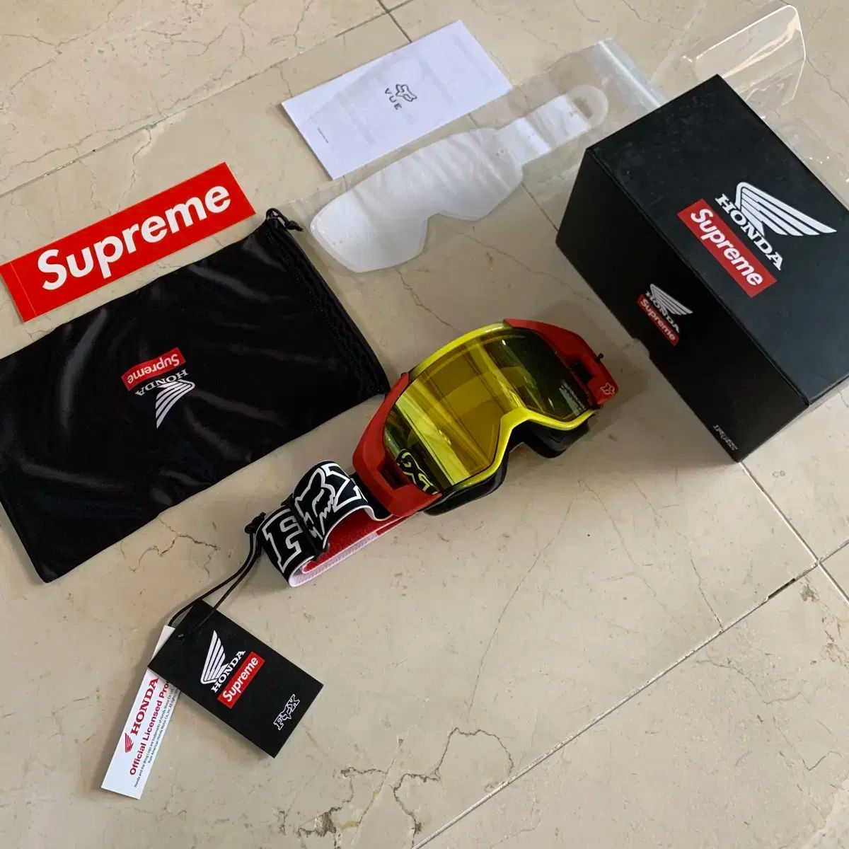 Supreme(シュプリーム) x ホンダ ゴーグル シュプリーム x