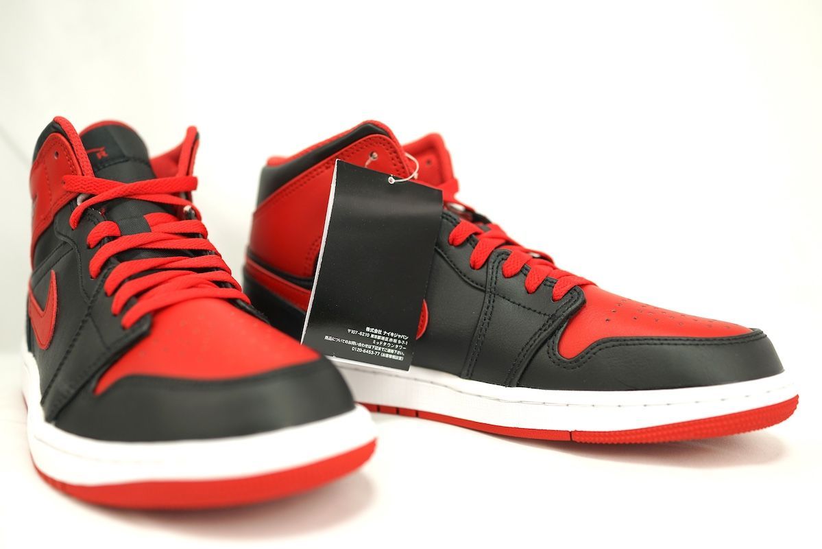 Nike Air Jordan 1 黒/赤 ハイカットシューズ Nike Air Jordan 1 Retro 赤黒 ハイカットシューズ