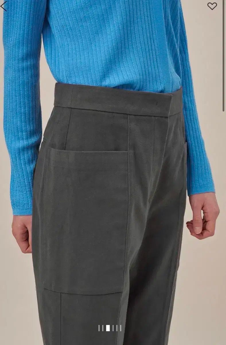 ☢ The HANDSOME the CASHMERE ポケット クロップド パンツ スラックス ズボン