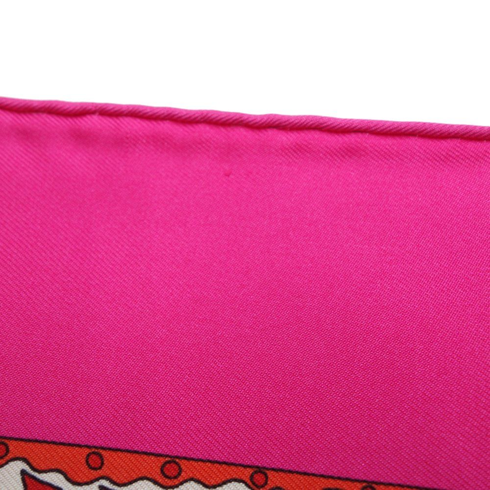 エルメス HERMES カレ90 マールワーリ馬のダンス スカーフ シルク100