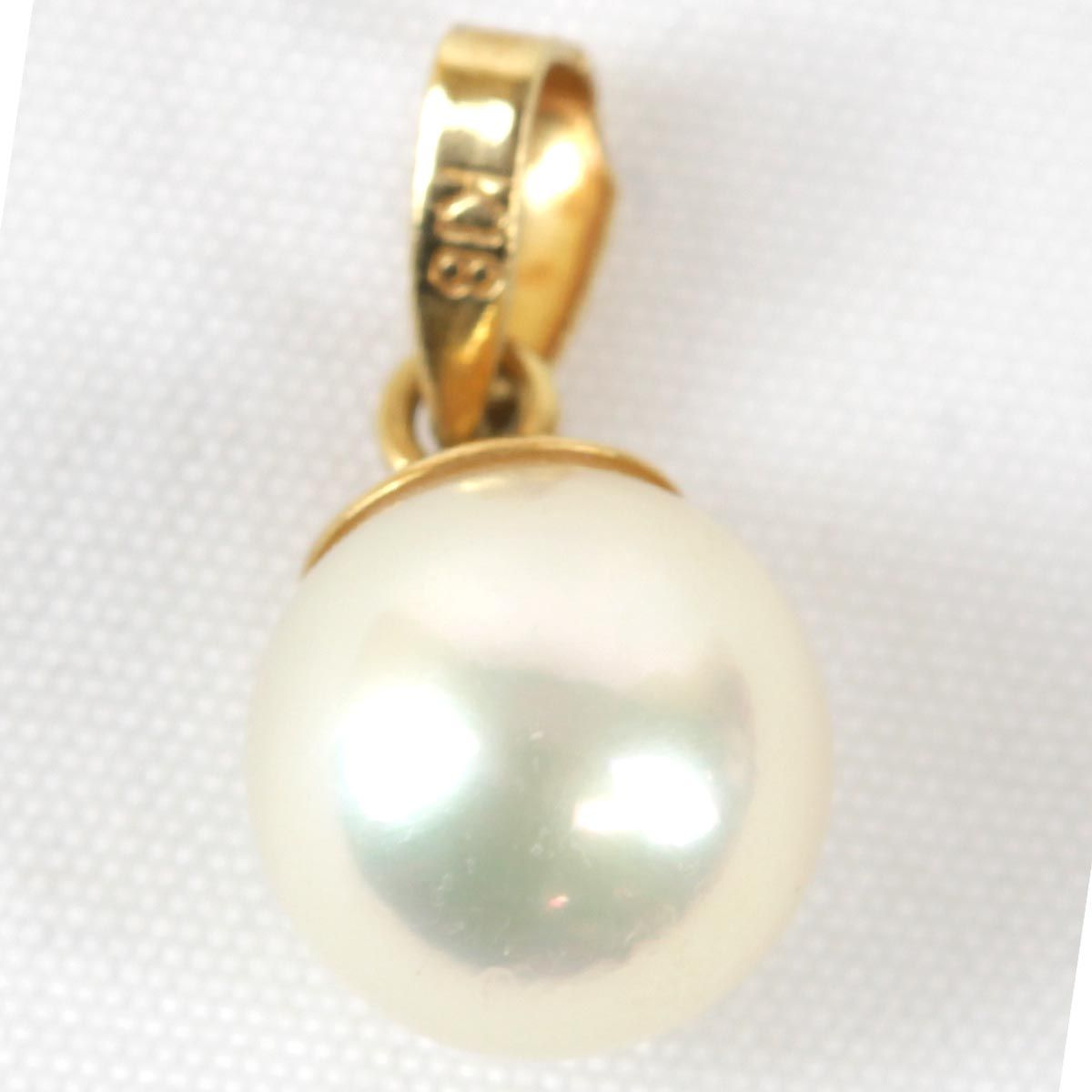 k18パールペンダントトップ（used） lemeilleur_lel196