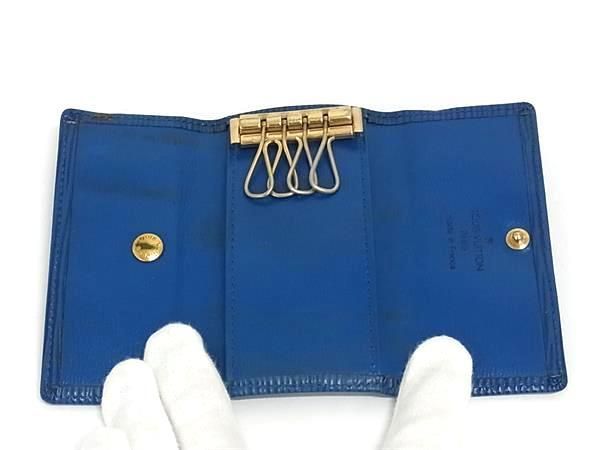 LOUIS VUITTON ルイヴィトン M63825 エピ ミュルティクレ4 4連 キー