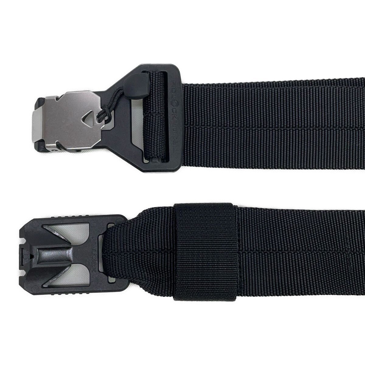 ブリーフィング BRIEFING ベルト ブラック 黒 ナイロンベルト フィドロック