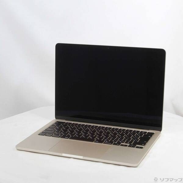 〔 品〕 MacBook Air 13.6-inch Late-2025 MC7W4J A Apple M2 8コアCPU_8コアGPU 16GB SSD256GB スターライト 〔15.3 Sequoia〕 377