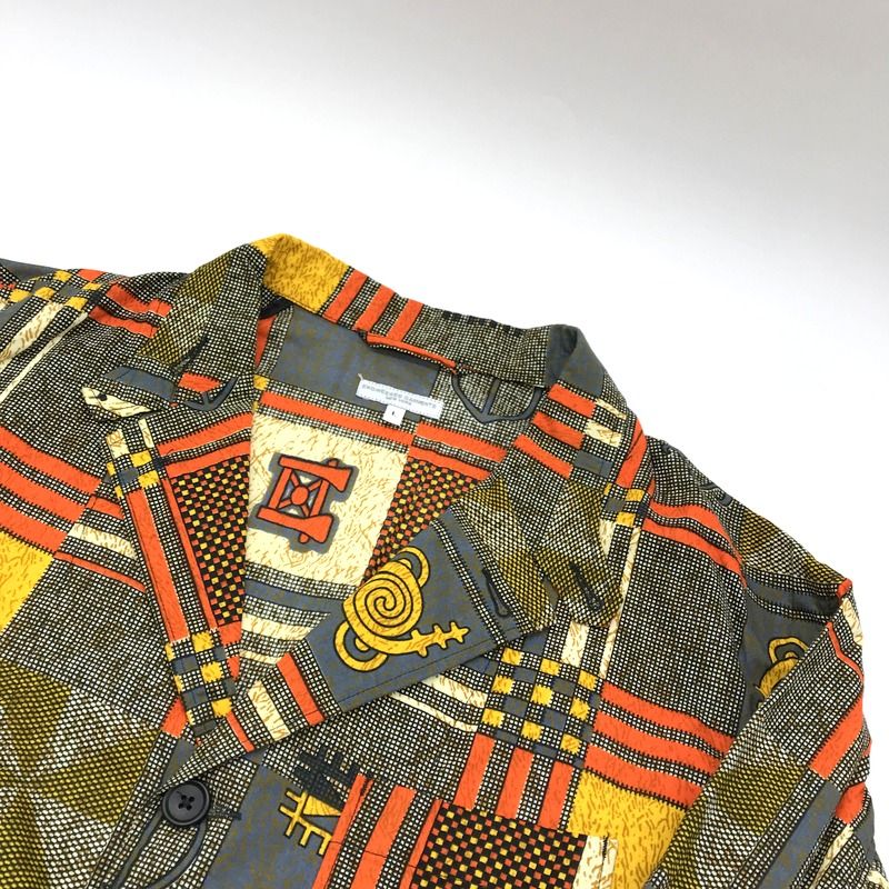 ENGINEERED GARMENTS テーラードジャケット アフリカンプリント