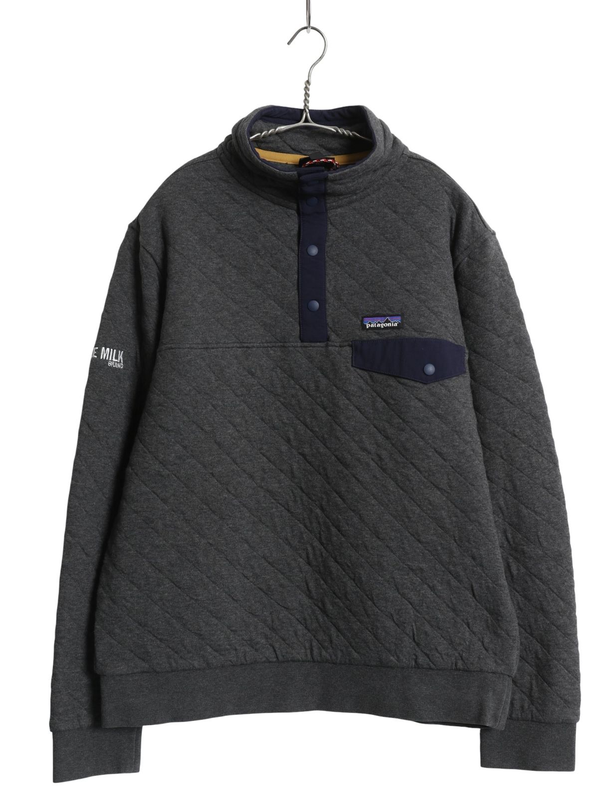 なクーポン配布中! パタゴニア オーガニック コットン キルト スナップT メンズ М | 19年製 プルオーバー キルティング ジャケット ジャンパー ブルゾン 企業