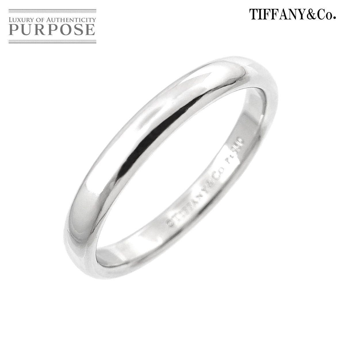 ティファニー TIFFANY&Co. フォーエバー 15号 リング 幅3mm Pt  