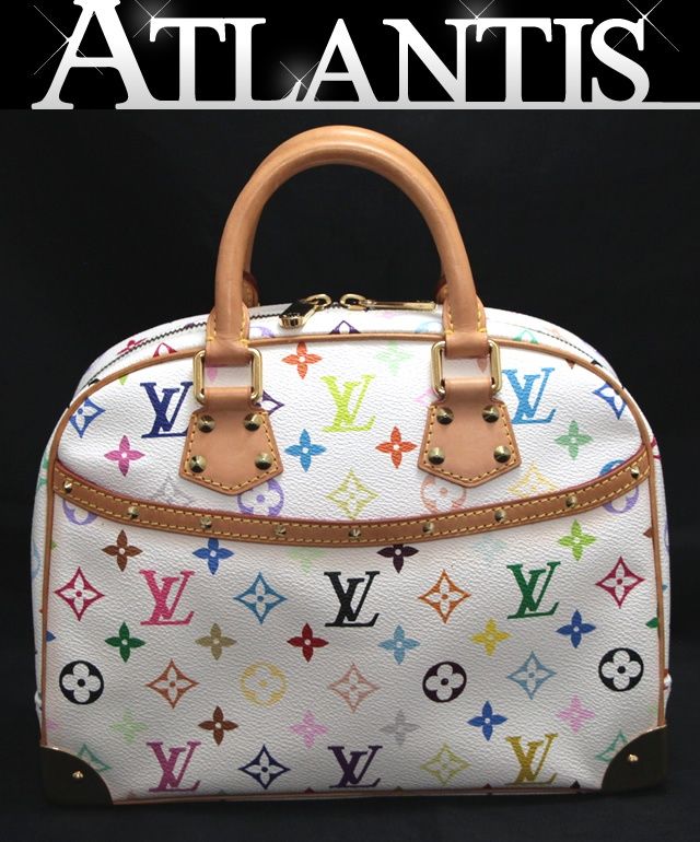 ルイヴィトン Louis Vuitton トゥルービル ハンドバッグ マルチカラー 白 M92663 【64977】 - メルカリ