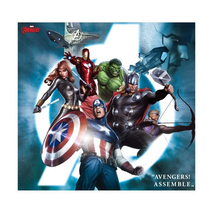 3営業日で発送 プリ テック PRITECH MARVEL AVENGERS マーベル アベンジャーズ ウォールペーパー 6シートタイプ WP_M030-6