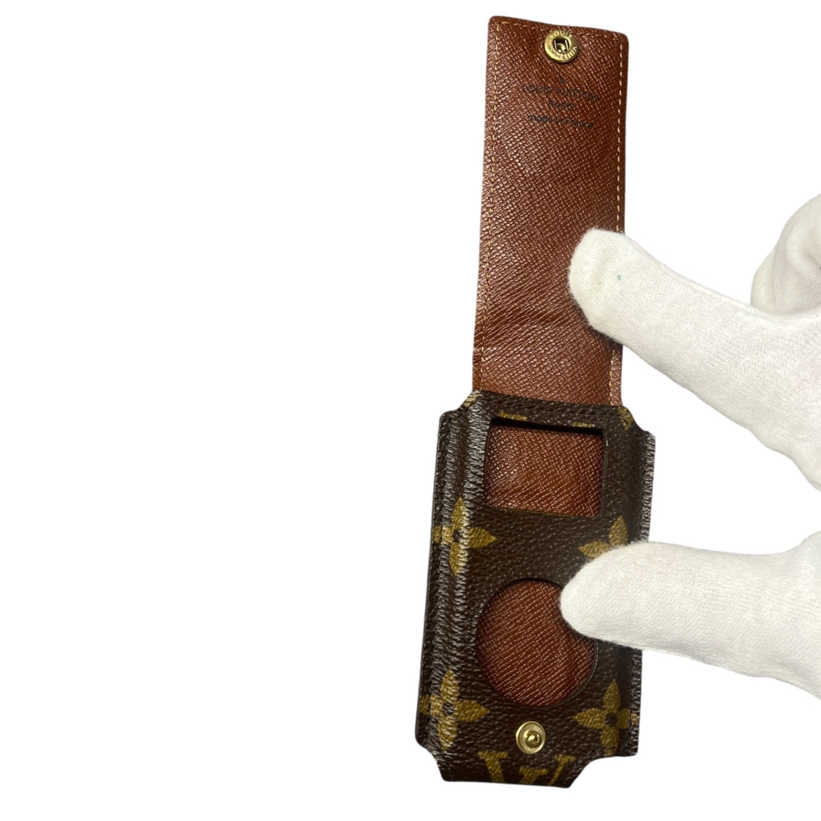 ○ 美品 LOUIS VUITTON ルイ ヴィトン モノグラム エテュイ iPod