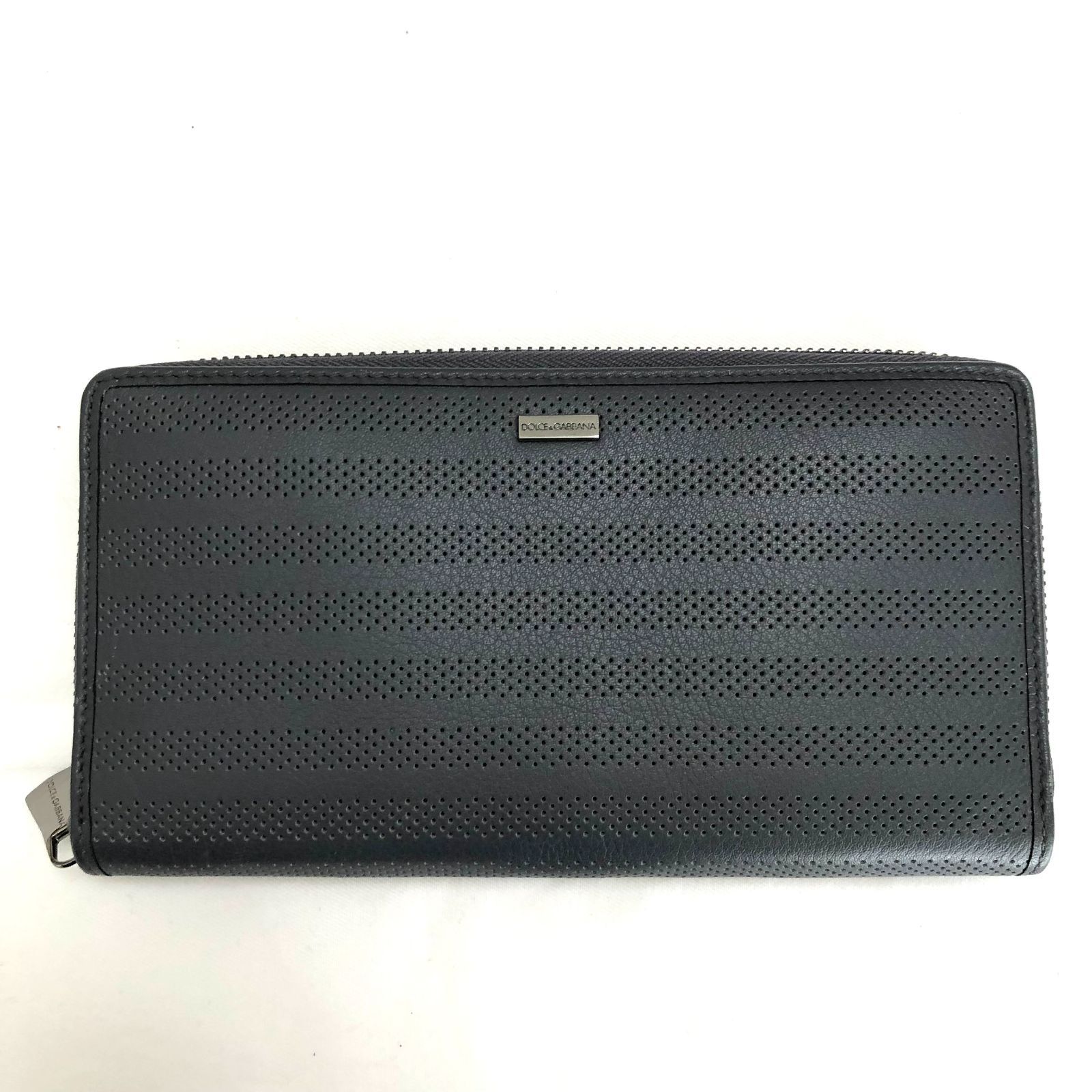 ⭐超美品⭐DOLCE＆GABBANA ラウンドファスナー 長財布 