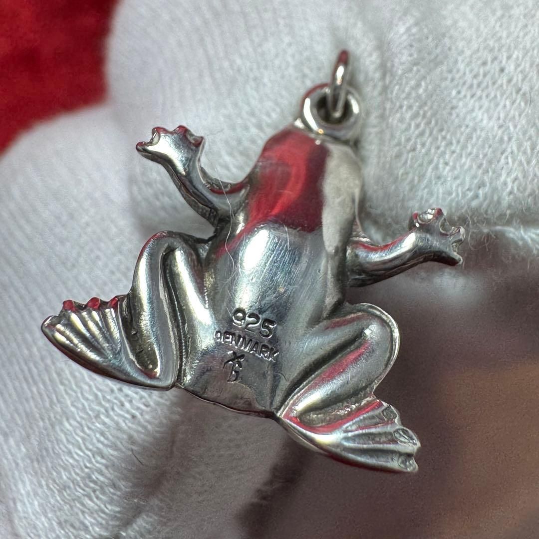 美品 カエルチャーム ジョージジェンセン/  美品 稀少カエル チャーム ジョージジェンセン/GEORG JENSEN