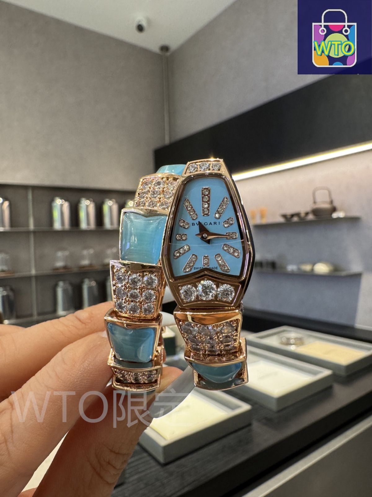 bvlgari 時計 今日WTO】BVLGARI（ブルガリ） Serpenti Jewelry Watch-WTO輸入2