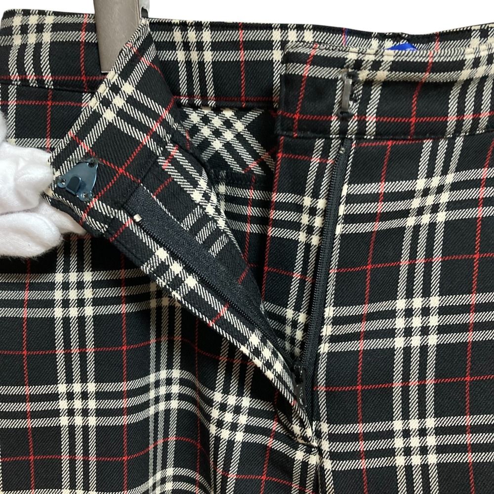 バーバリー　Blue Label 黒パンツ　サイズ36 良品 BURBERRY BLUE LABEL バーバリーブルーレーベル