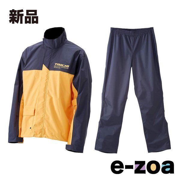 RS-Taichi アールエスタイチ DRYMASTER ドライマスター レインスーツ 防水 透湿 イエロー Sサイズ RSR048YE01S 2499841