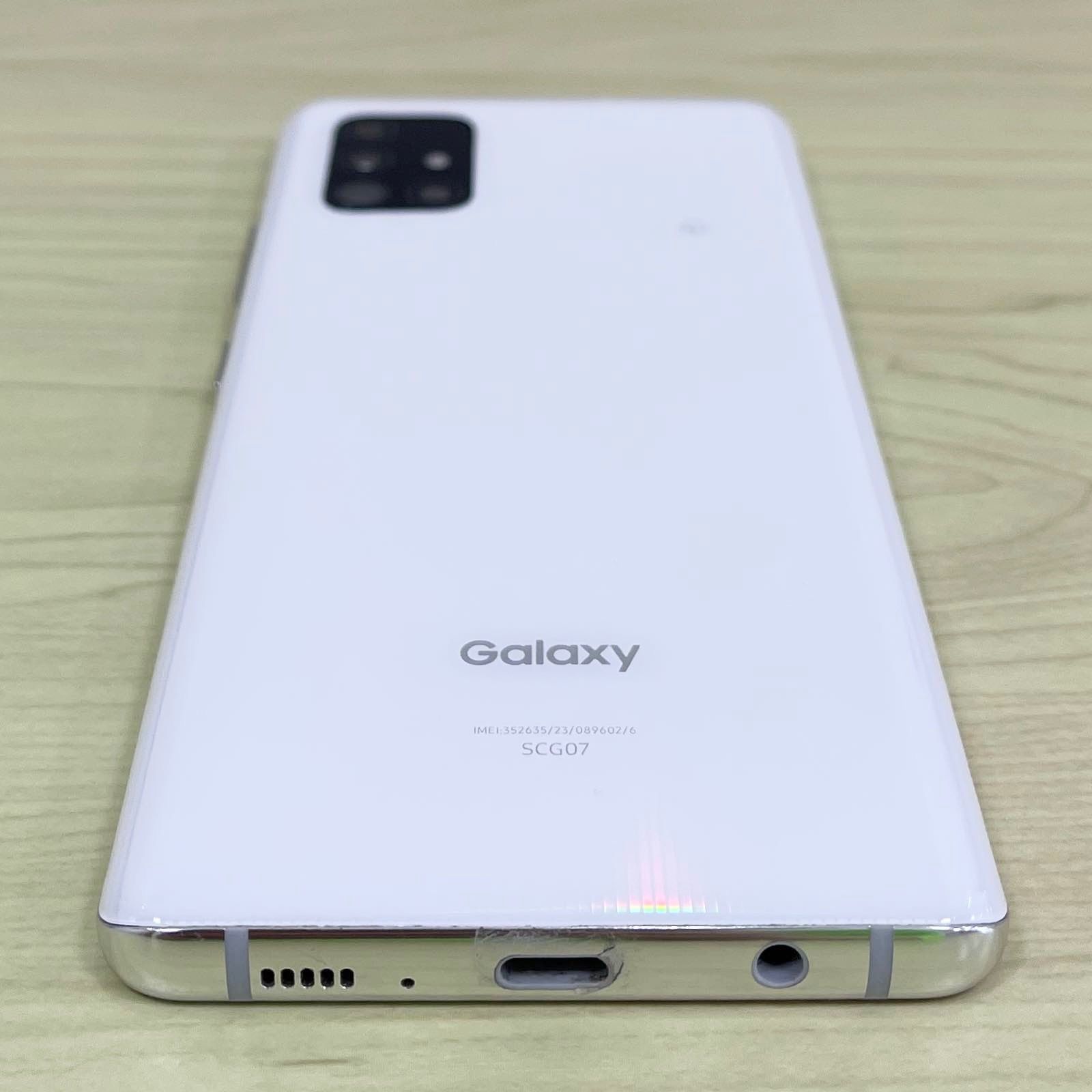 Galaxy A51 ホワイト ​128 GB SIMフリー Galaxy A51 5G プリズム