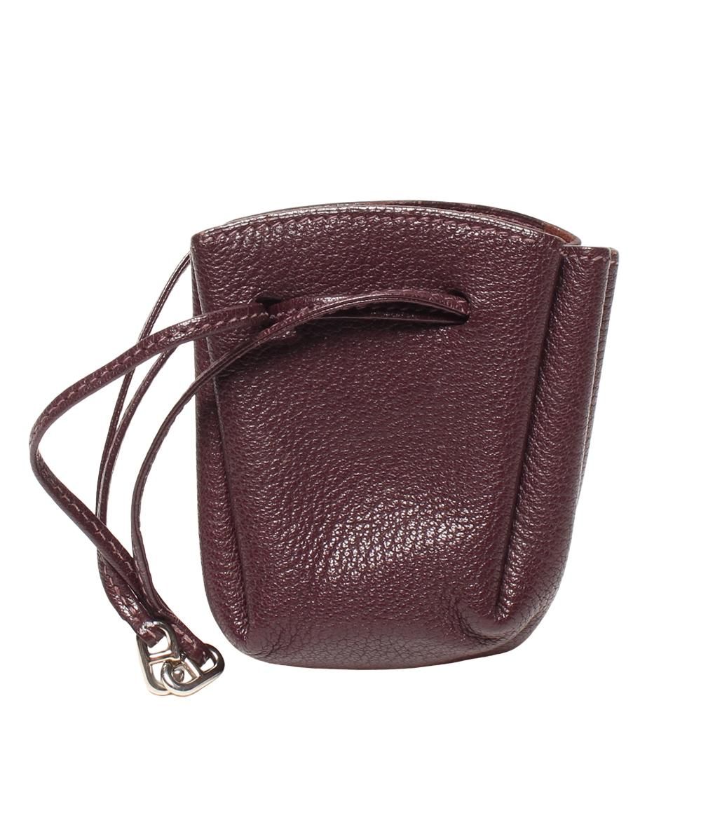 エルメス ヴェスパポーチ 巾着ポーチ □F刻印 シルバー金具 レディース HERMES