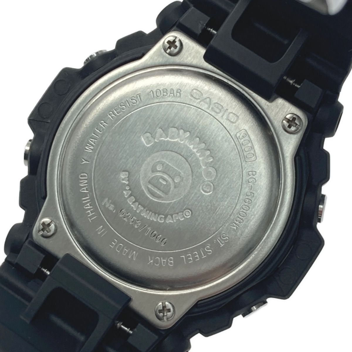 CASIO カシオ Baby-G×A BATHING APEコラボ BABY MILO BG-5600BK  