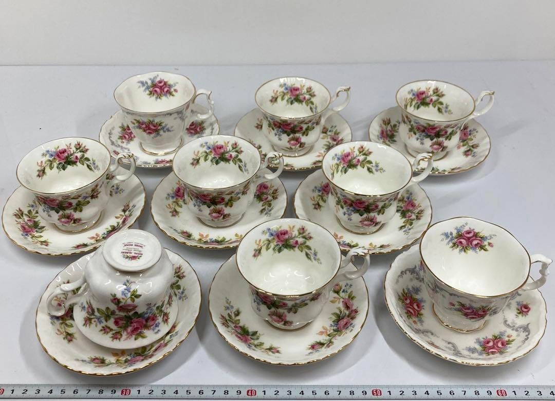 洋3 ロイヤルアルバート トランチュリティ 9客 直径約9㎝