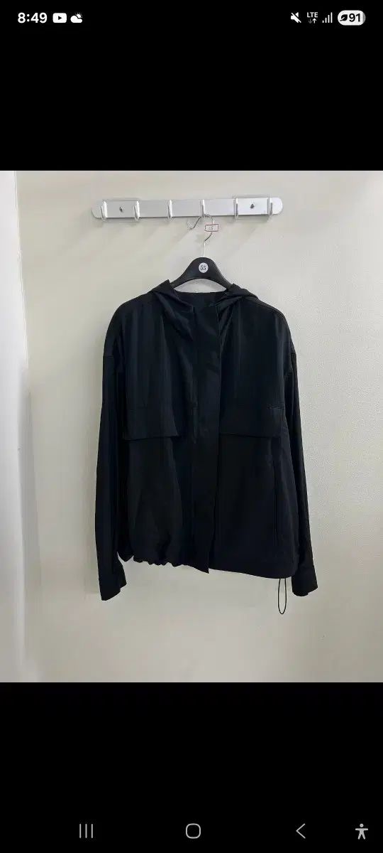 MINE マイン フード シャーリング ブルゾン ジャケット