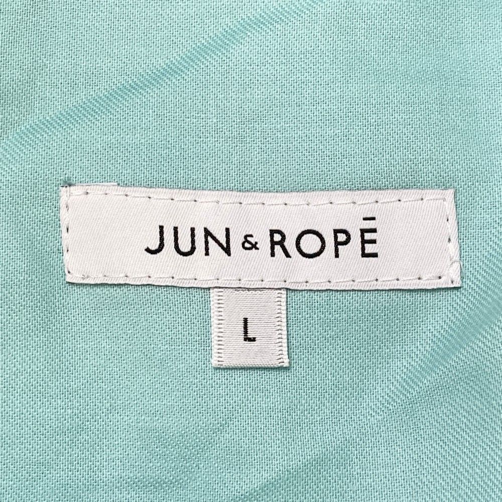 サイズ：L JUN&amp;ROPE ジュン アンド ロペ  スカート  ブルー系 [240101447681] ゴルフウェア レディース ストスト サイズ：L JUN&ROPE ジュン アンド ロペ スカート 総柄 ブルー系