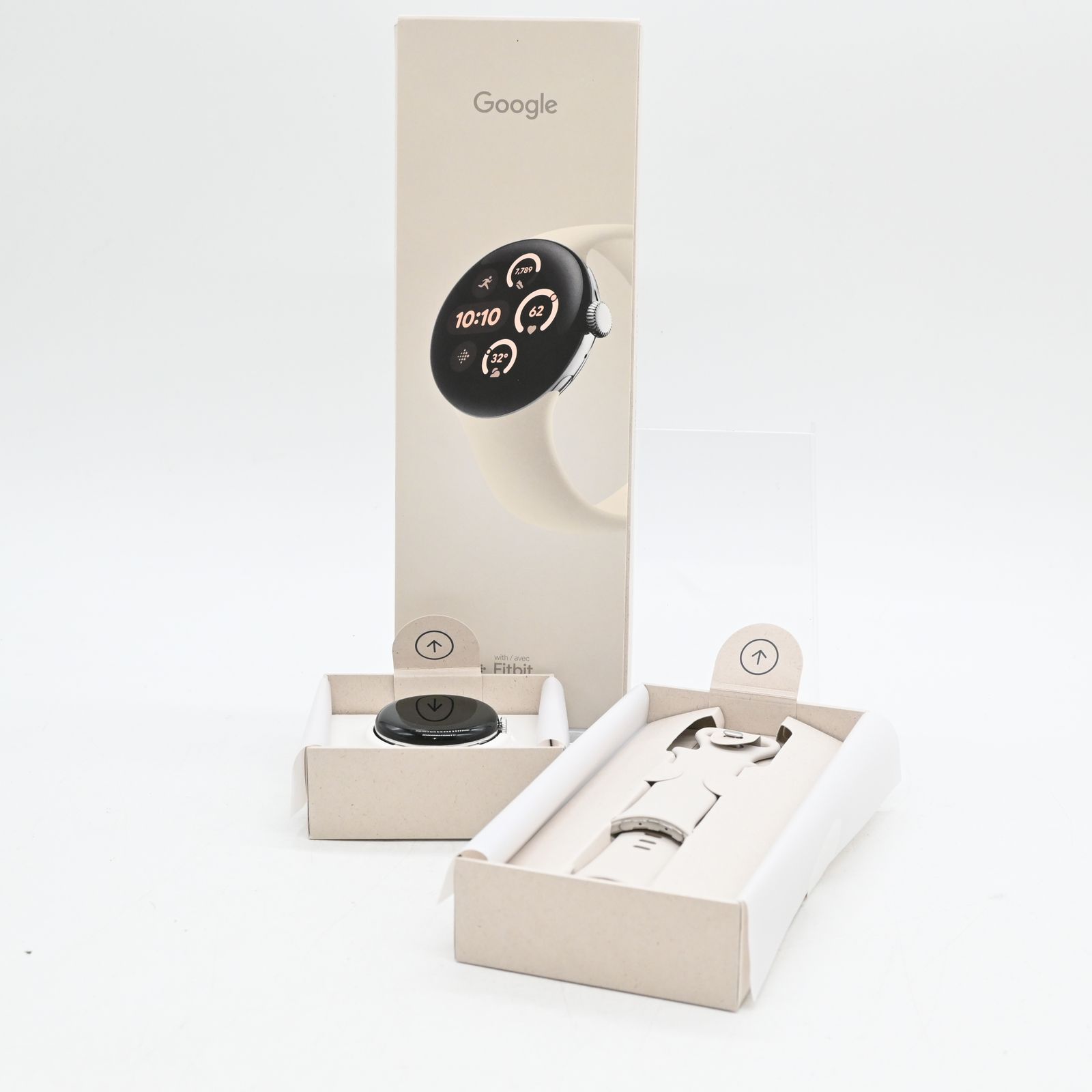 新同品】Google グーグル Pixel Watch 3 41mm Polished Silver アルミ  