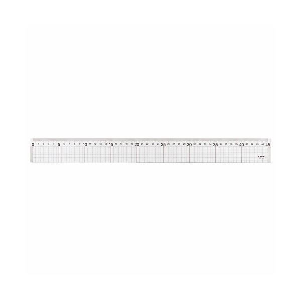 まとめ ライオン事務器 ハイカットスケール45cm HC-45 1個 ×10セット