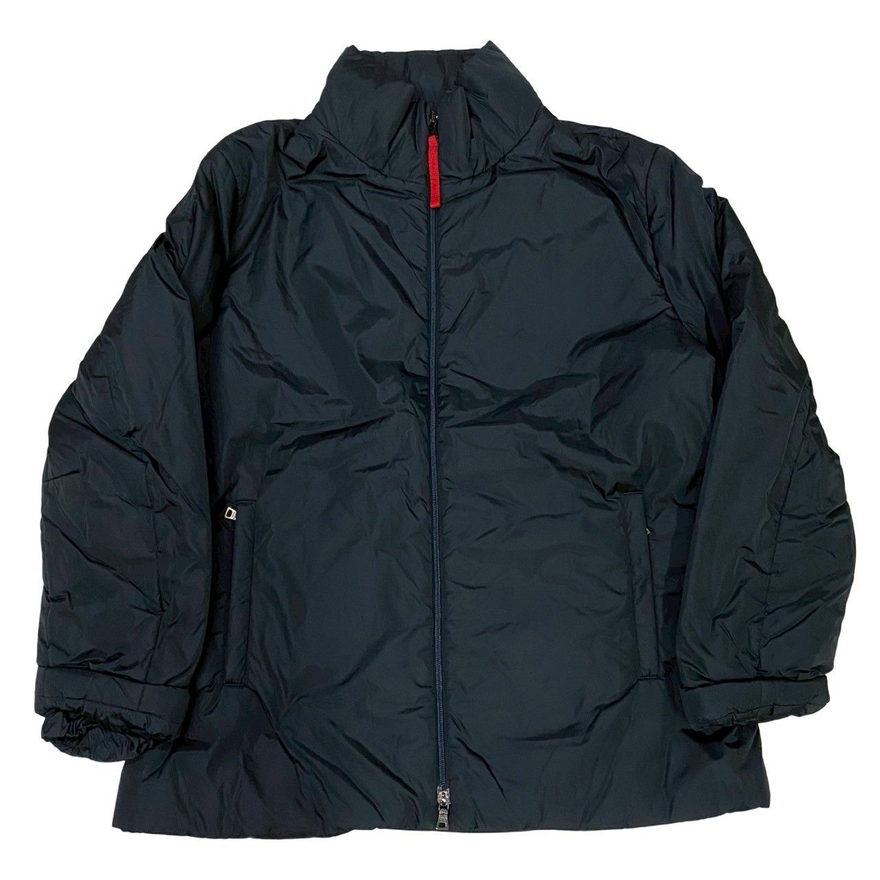 極 美品 PRADA プラダ プラダスポーツ ロゴ ジップ ナイロン