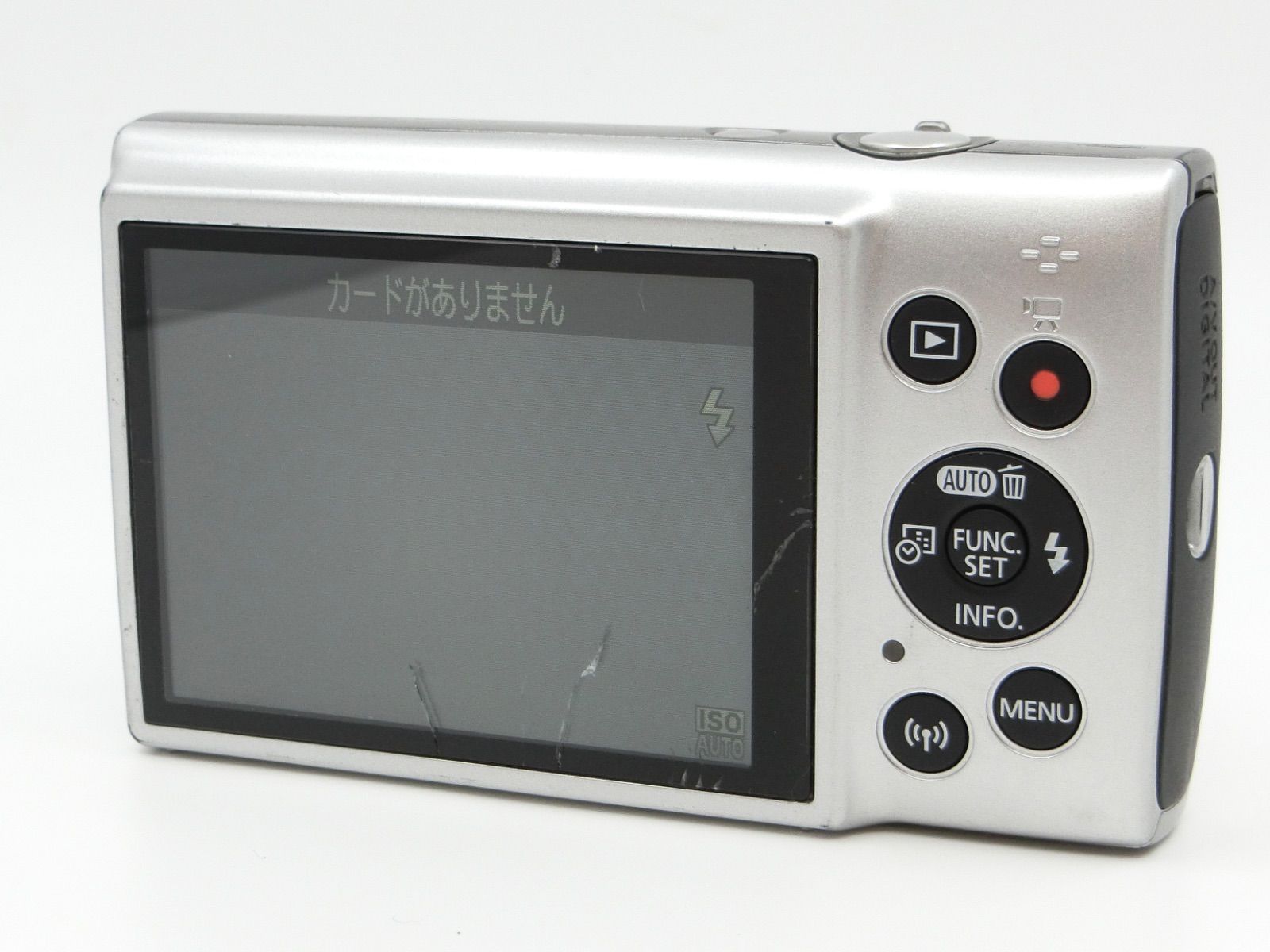中古並品】Canon IXY DIGITAL 210 シルバー WiFi搭載モデル