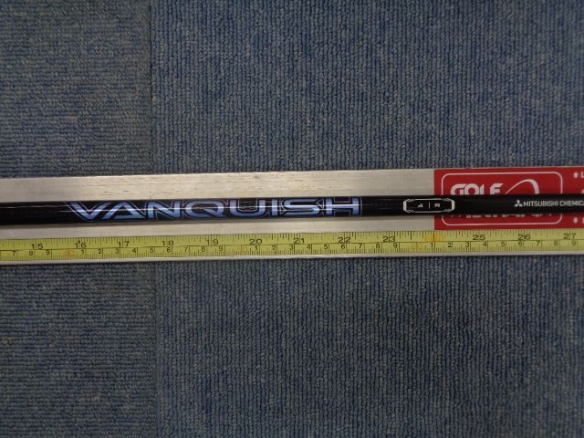 めい 中古シャフト MITSUBISHI CHEMICAL 三菱ケミカル VANQUISH 4 R