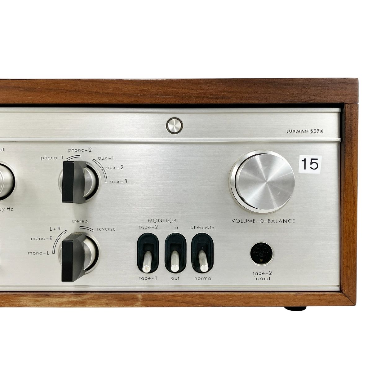 最終価格】【ジャンク】LUXMAN SQ507X プリメインアンプ 【公式通販】