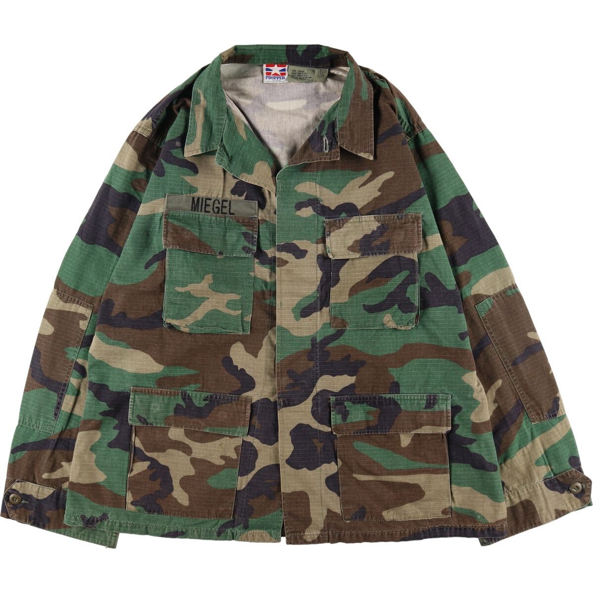 美品　PROPPER プロッパー　BDU リップストップジャケット　カモフラ　S 楽天市場】PROPPER プロッパー ジャケット BDUジャケット メンズ
