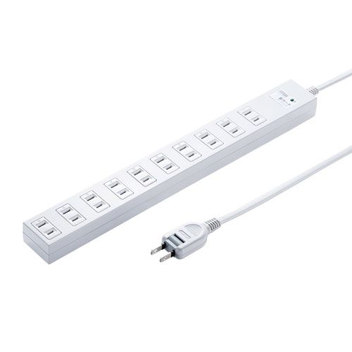 YAZAWA YAZAWA 【10個セット】個別スイッチ付節電タップ  Y02662WHX10 YAZAWA 10個セット個別スイッチ付節電タップ Y02662WHX10