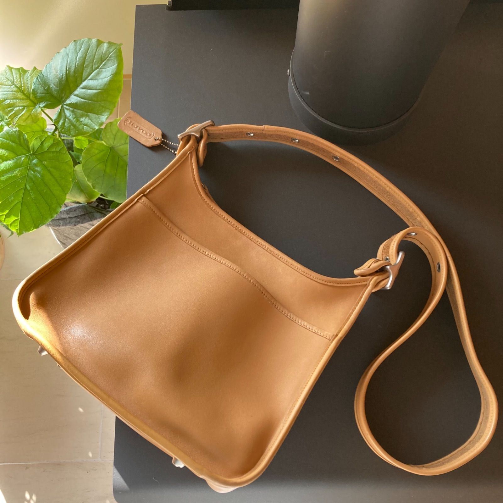希少oldcoach オールドコーチ スエード suede shoulderbag 希少 