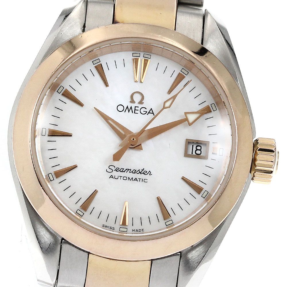 オメガ OMEGA 2373.70 シーマスター デイト 自動巻き レディース_885484