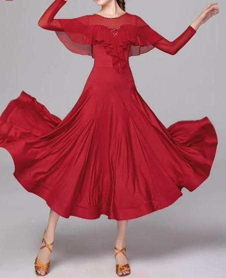 社交ダンスドレス ラテンドレス 競技 スタンダードドレス オーダーメイド WHITEMONARCHHOTEL_COM