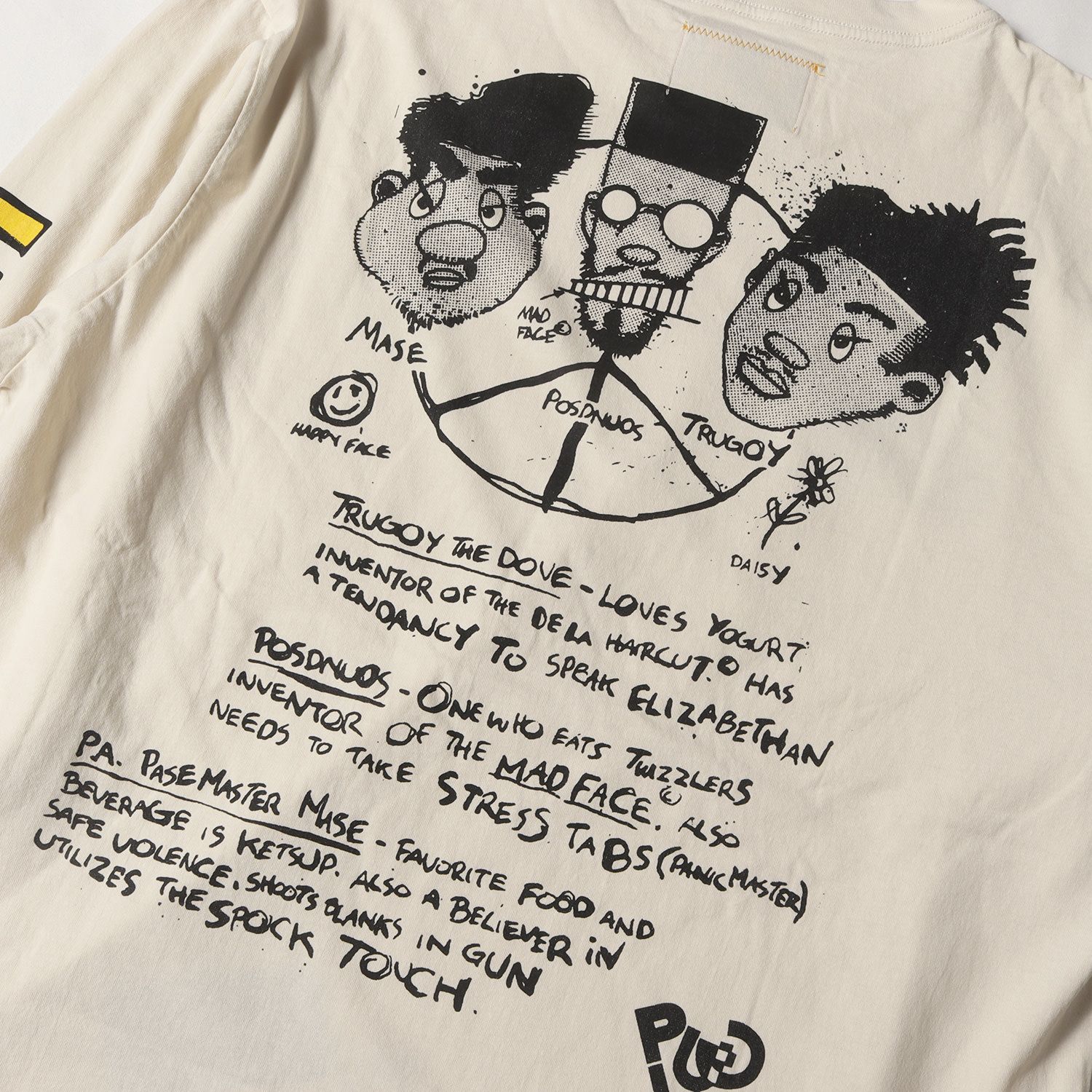 新品】UNION ユニオン Tシャツ クリーム サイズ:XXL | 24AW De La Soul