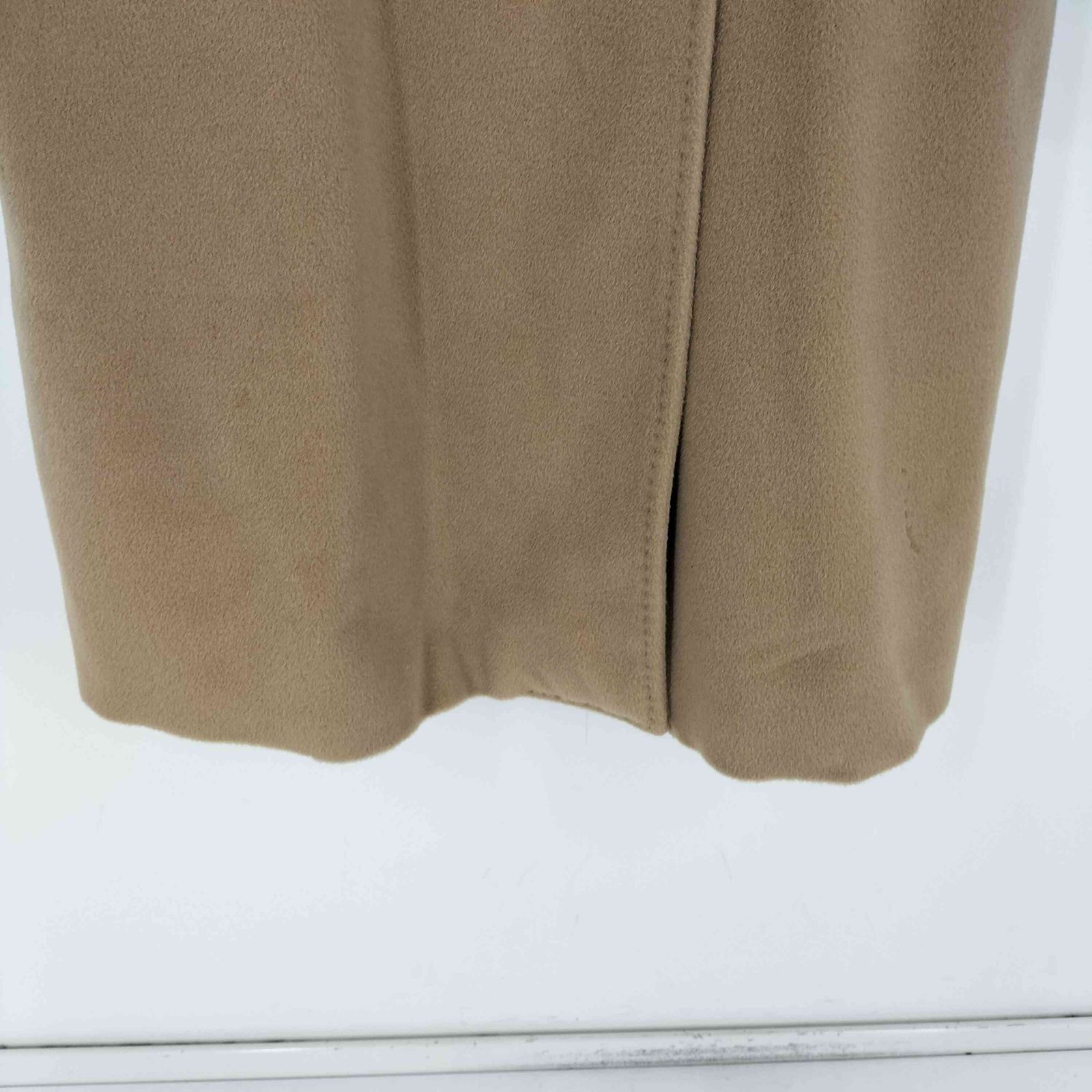 マックスマーラ MAX MARA 白タグ イタリア製 カシミヤ ブレンド ウール ダブルブレスト チェスター コート レディース EUR 42 GULLKHAN_COM