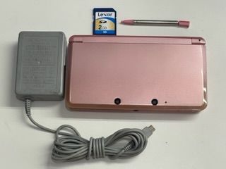 YI723◇動作確認済み◇ ニンテンドー 3DS 本体 ミスティピンク AC