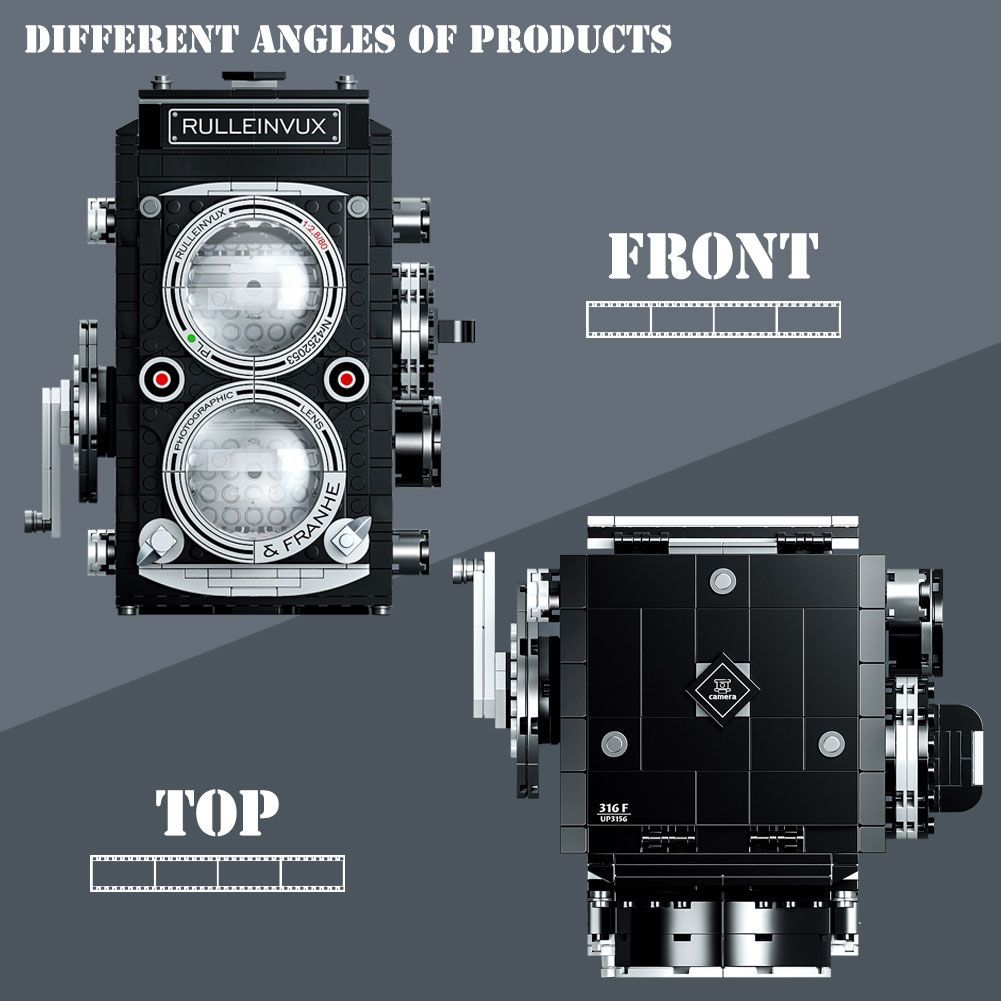 新品!!送料無料!! Camera Block 622pcs 2眼 ブロック !