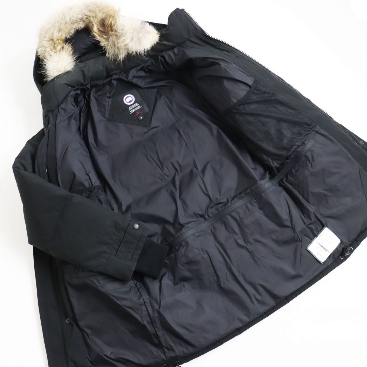 良品○CANADA GOOSE カナダグース 2580M EMORY ロゴワッペン/コヨーテ