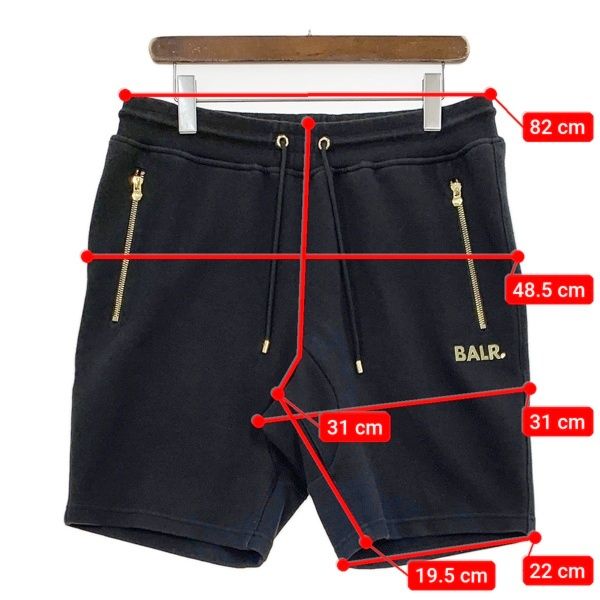 BALR. ボーラー ショートパンツ Q-Series Sweat Shorts BALR. ボーラー ショートパンツ Q-Series Sweat Shorts