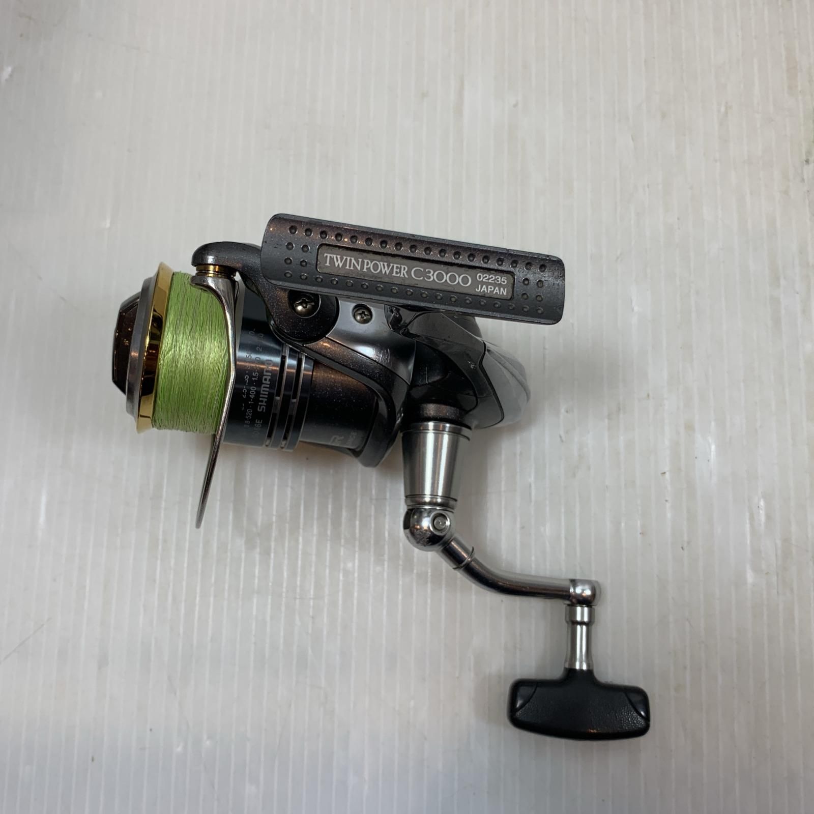 ττSHIMANO シマノ 釣り用品 スピニングリール 08ツインパワー C3000 ττSHIMANO シマノ 釣り用品 スピニングリール 08ツインパワー C3000