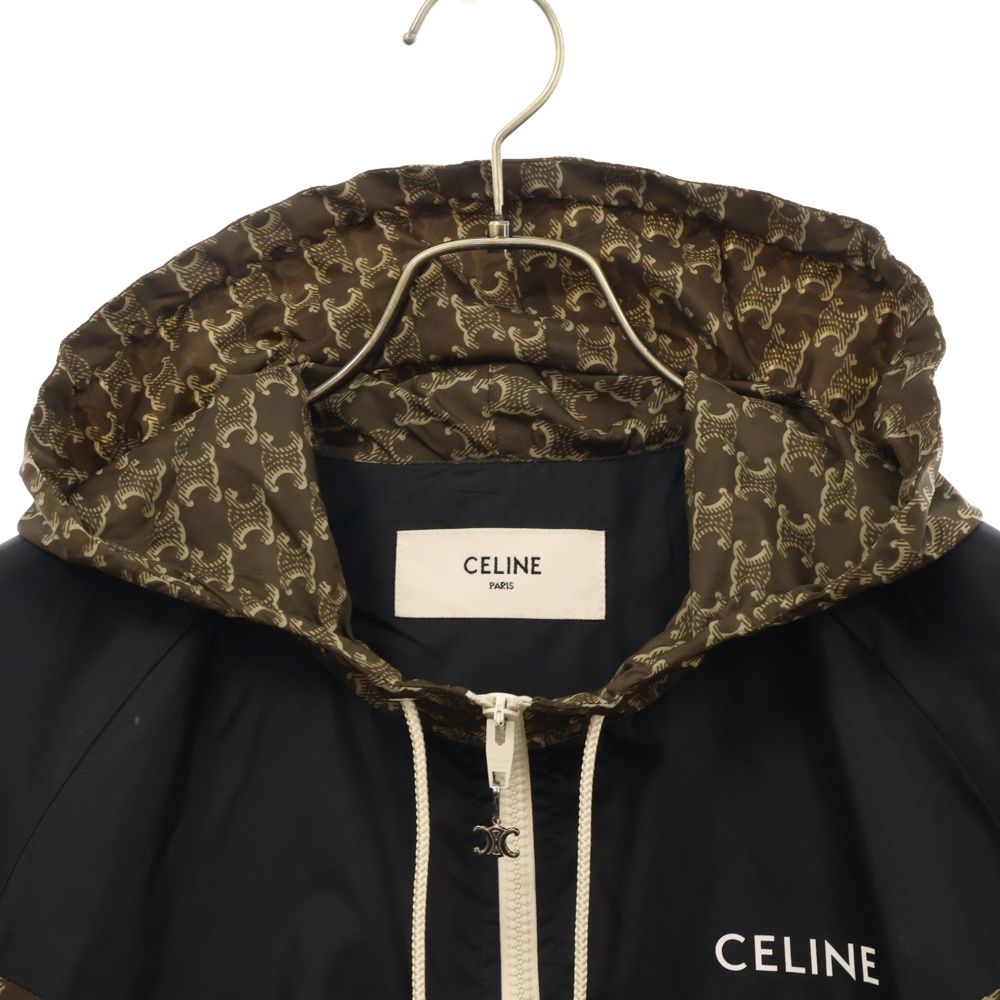 CELINE (セリーヌ) トリオンフ モノグラム ロゴ ナイロン ジップ