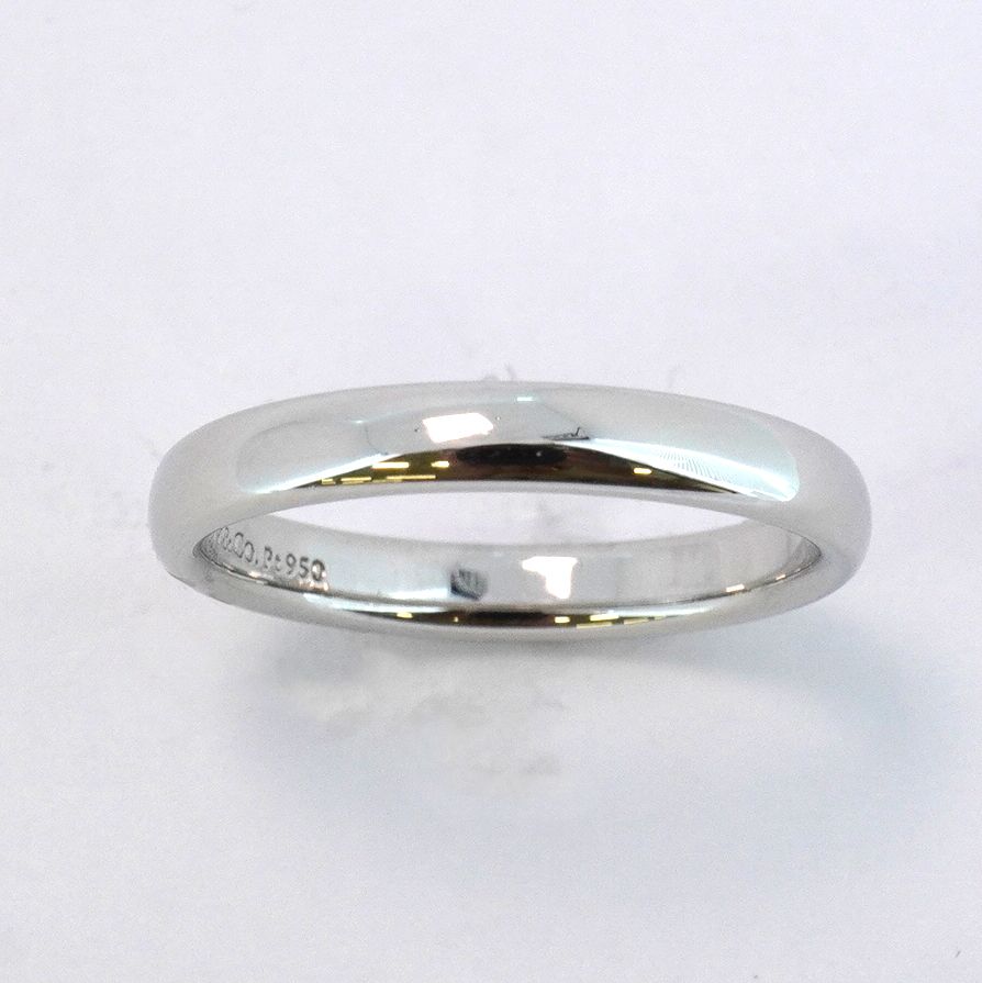 ティファニー クラシックバンドリング Pt950 プラチナ 中古】Tiffany